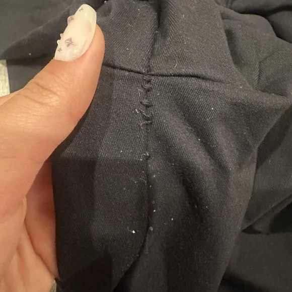 Abercrombie & Fitch Long Sleeve Black Bodysuit Cutout Twist Front Snap Womens S - Picture 4 of 10